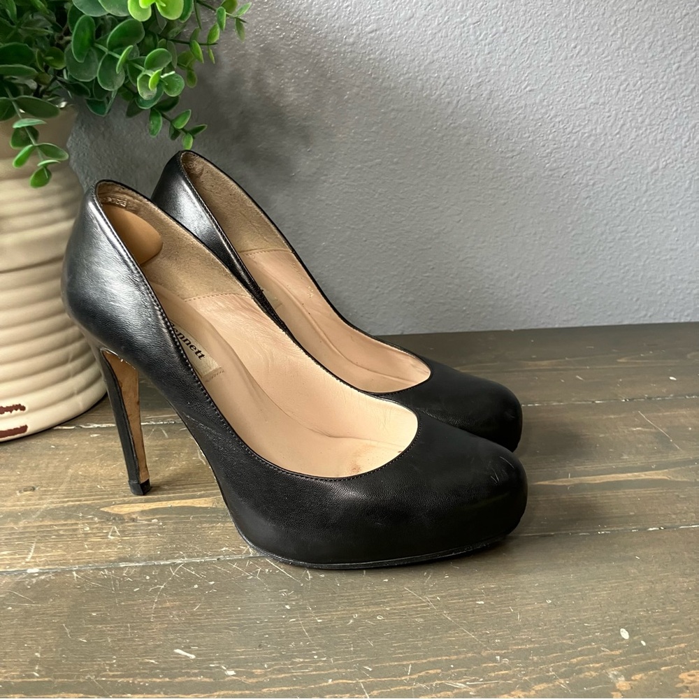 LK Bennett Black Leather Heels